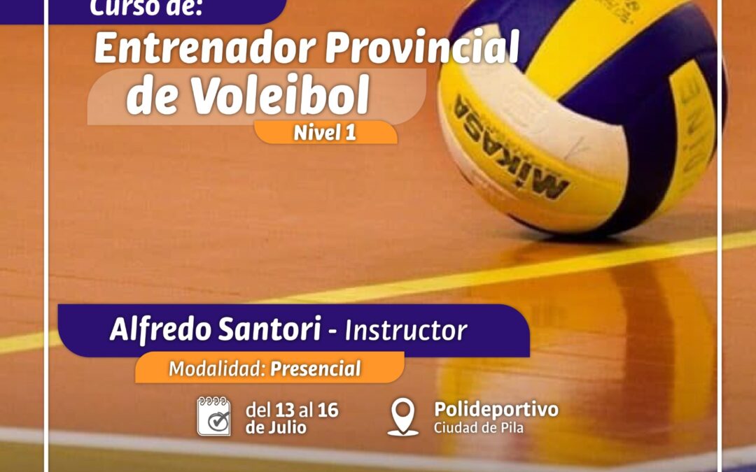 Curso de Entrenador Provincial de Voleibol | nivel I