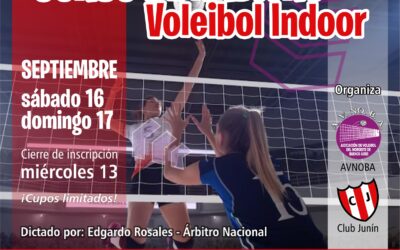 Curso de árbitro voleibol indoor