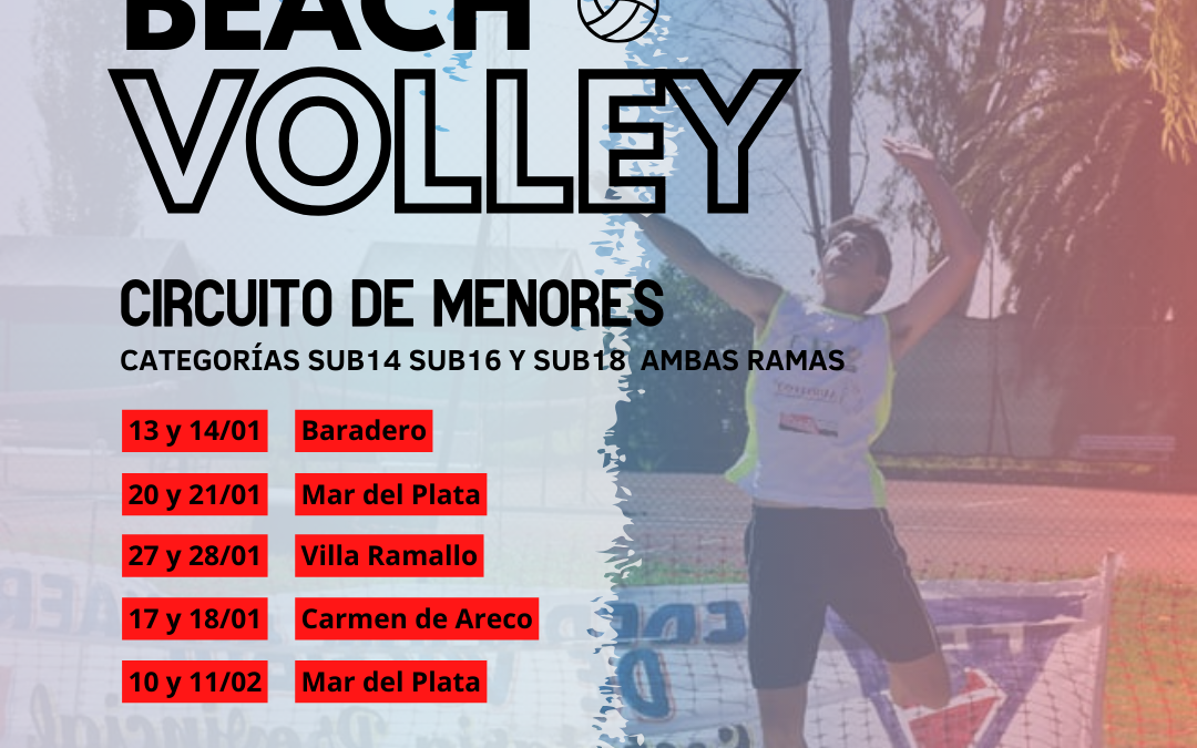 Circuito Provincial Beach Volley 2024