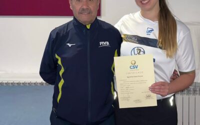 Agustina Kloss en el curso internacional de árbitros