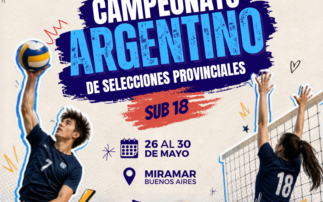 Campeonato Argentino de Selecciones Provinciales SUB 18 – Miramar